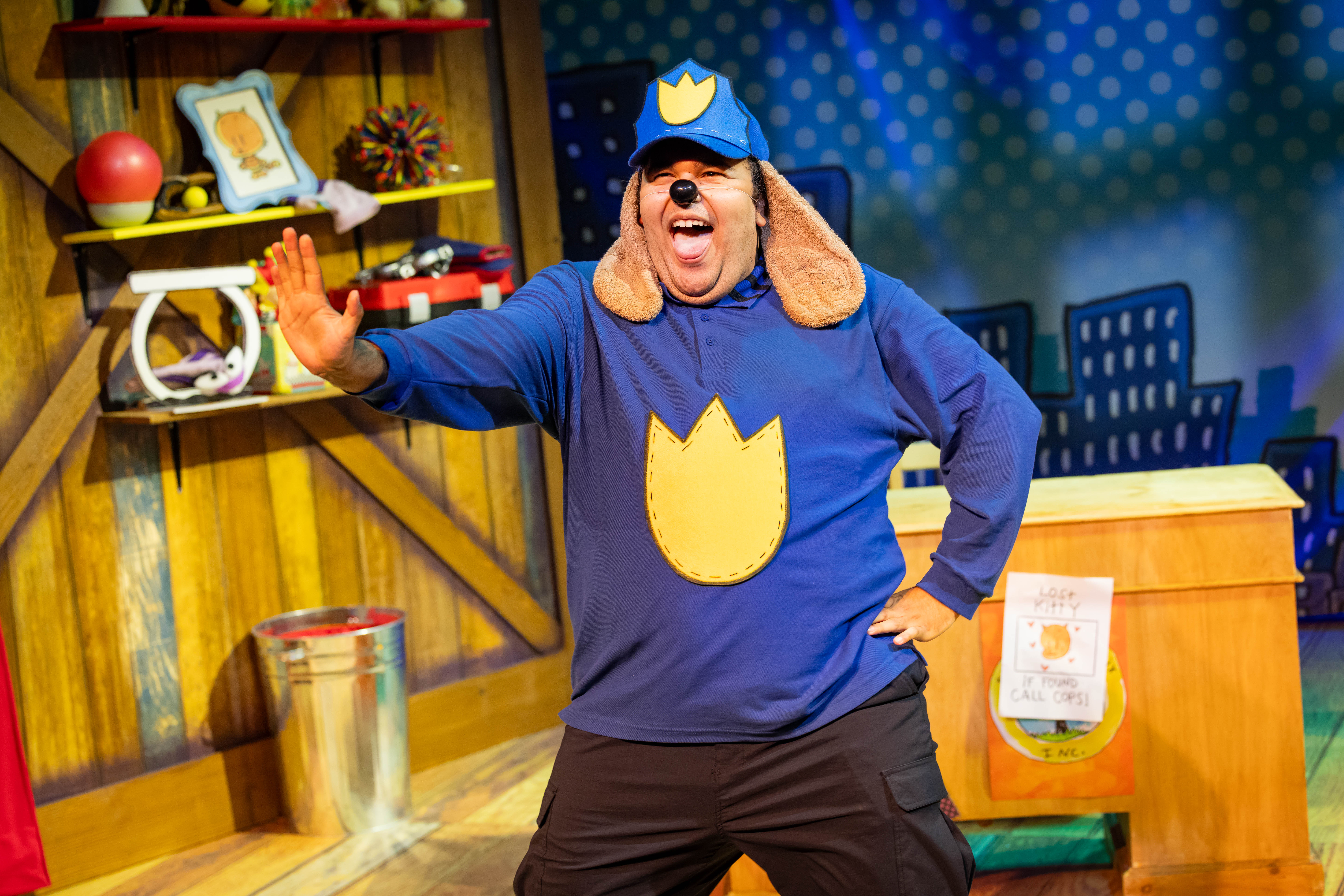 The theatre production of Dav Pilkey's Dog Man which will be on stage at The Victoria Theatre Halifax
