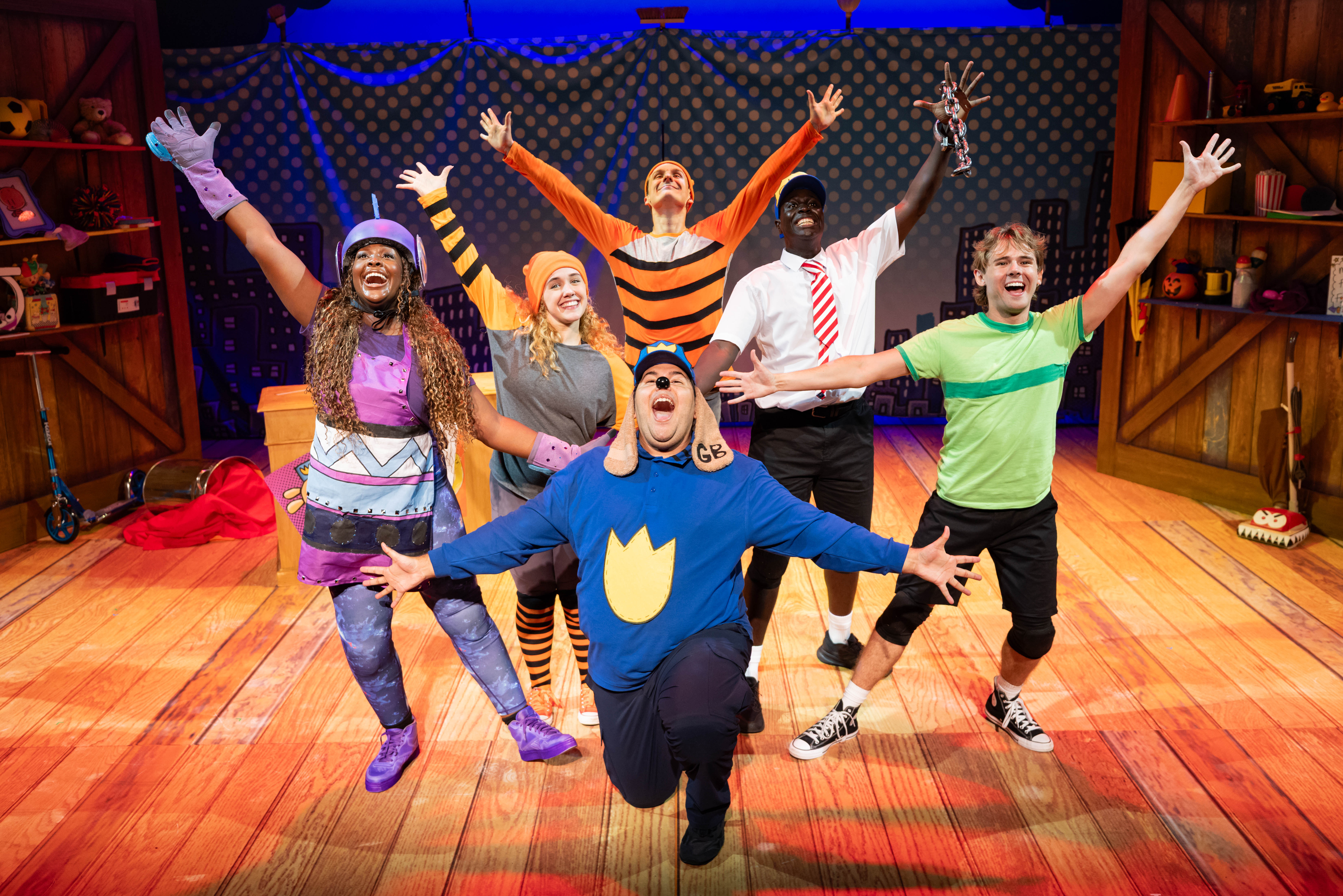 The theatre production of Dav Pilkey's Dog Man which will be on stage at The Victoria Theatre Halifax