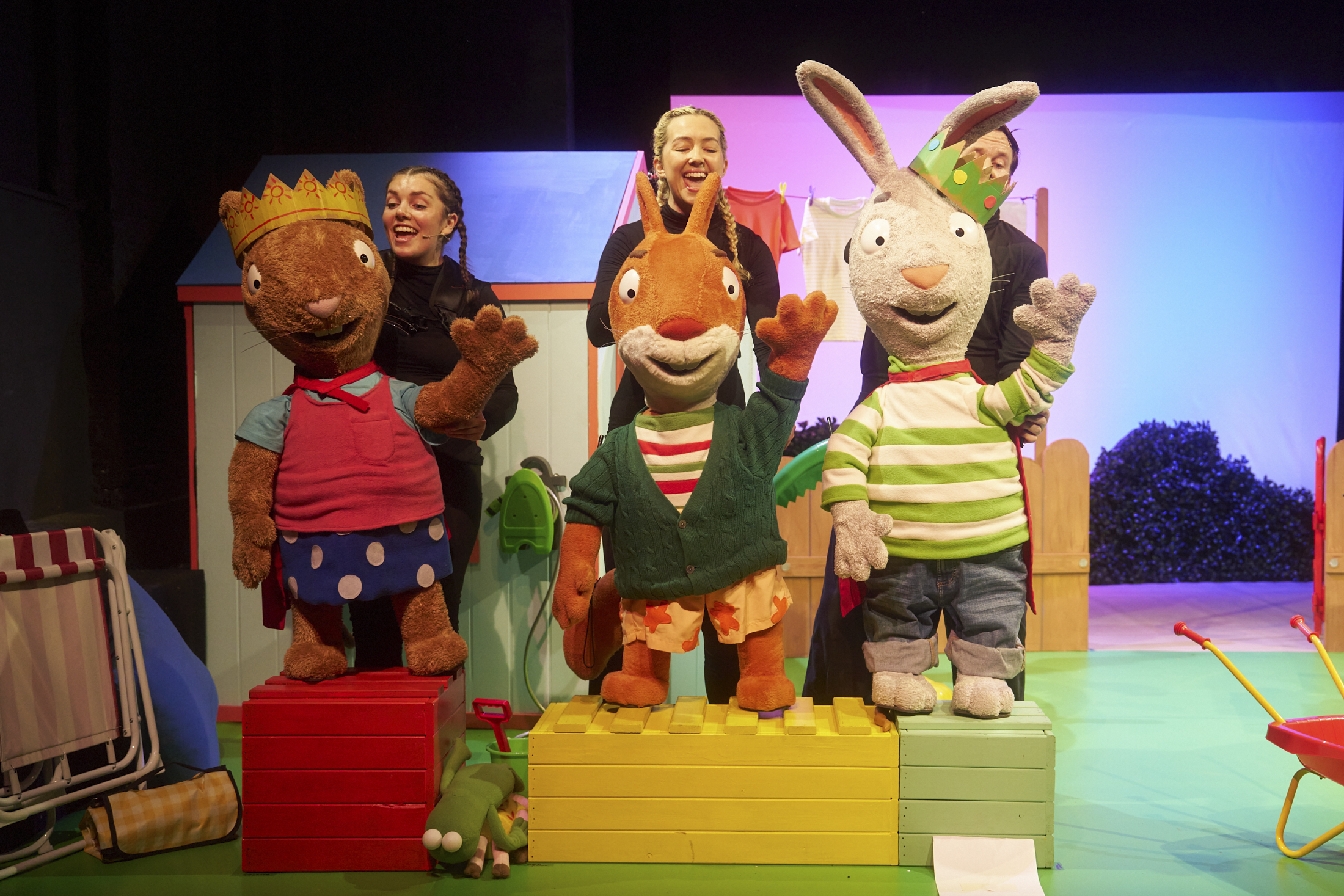 Pip and Posy Live on Stage