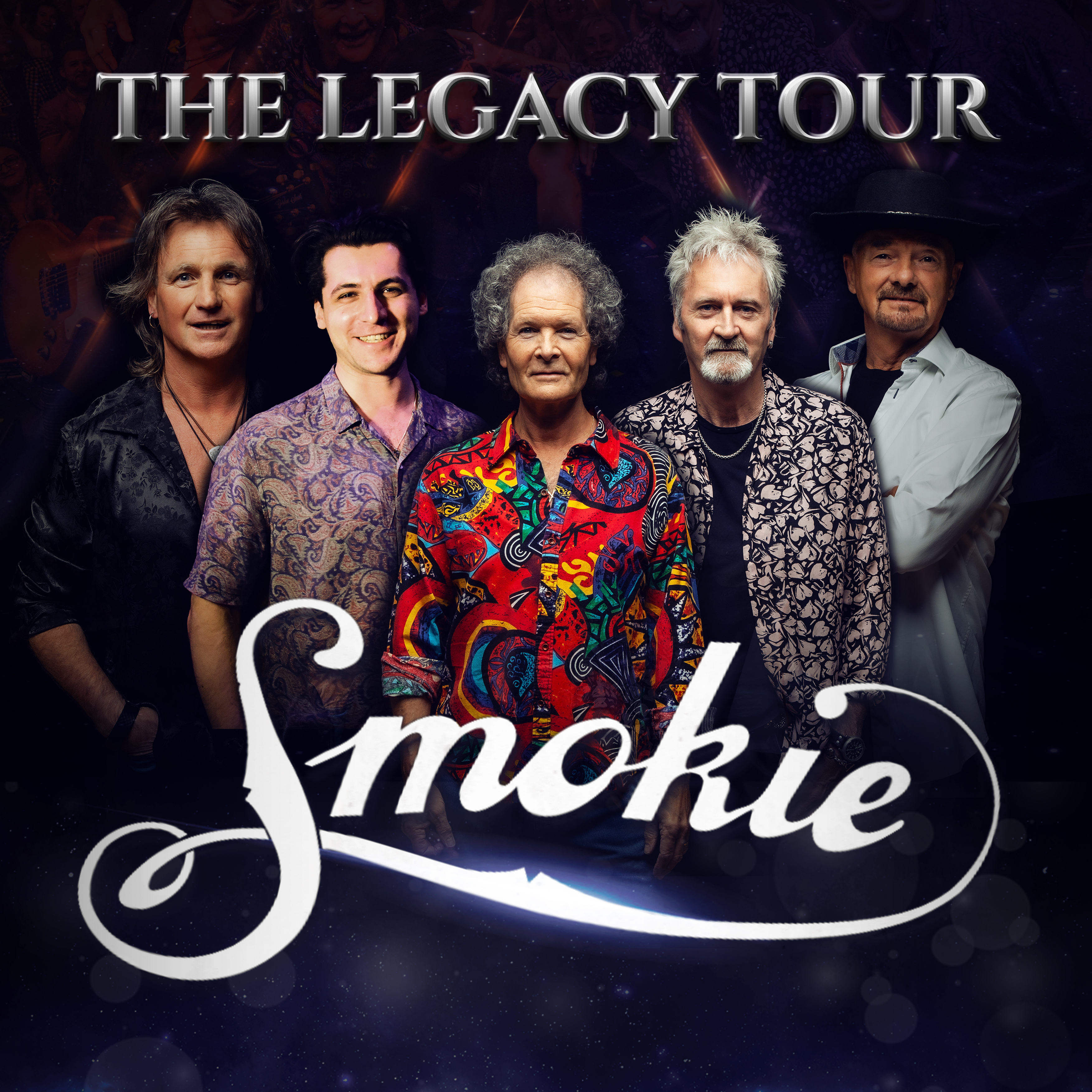 Smokie in concert at the Victoria Theatre March 2024