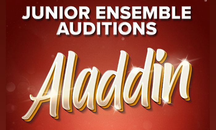 Save the date! Aladdin Junior Ensemble Panto Auditions