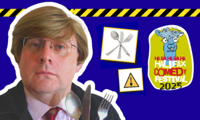 Accident Avoidance Training for Cutlery Users a Halifax Comedy Festival event starring Ian Crawford