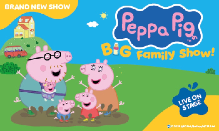 Peppa Pig's Big Family Show live on stage at the Victoria Theatre Halifax