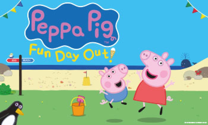 Peppa Pig's Fun Day Out on stage at the Victoria Theatre in 2024