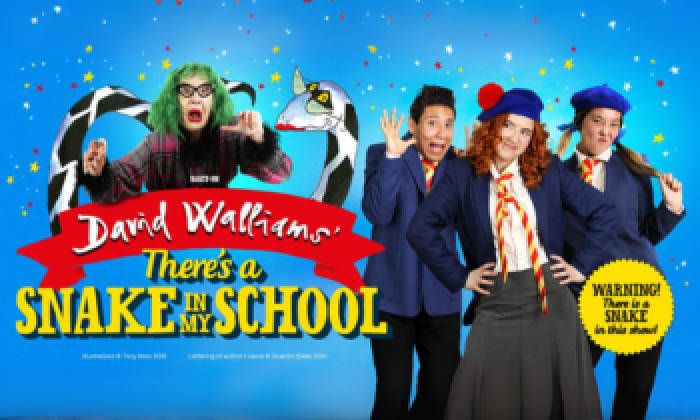 There's A Snake In My School based on David Walliams book at the Victoria Theatre Halifax